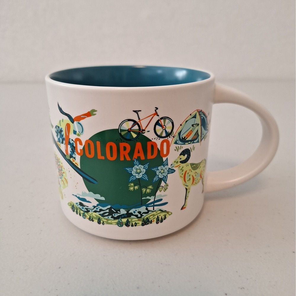 Starbucks Discovery Series State Collection Mug Colorado Been There Limited Gift